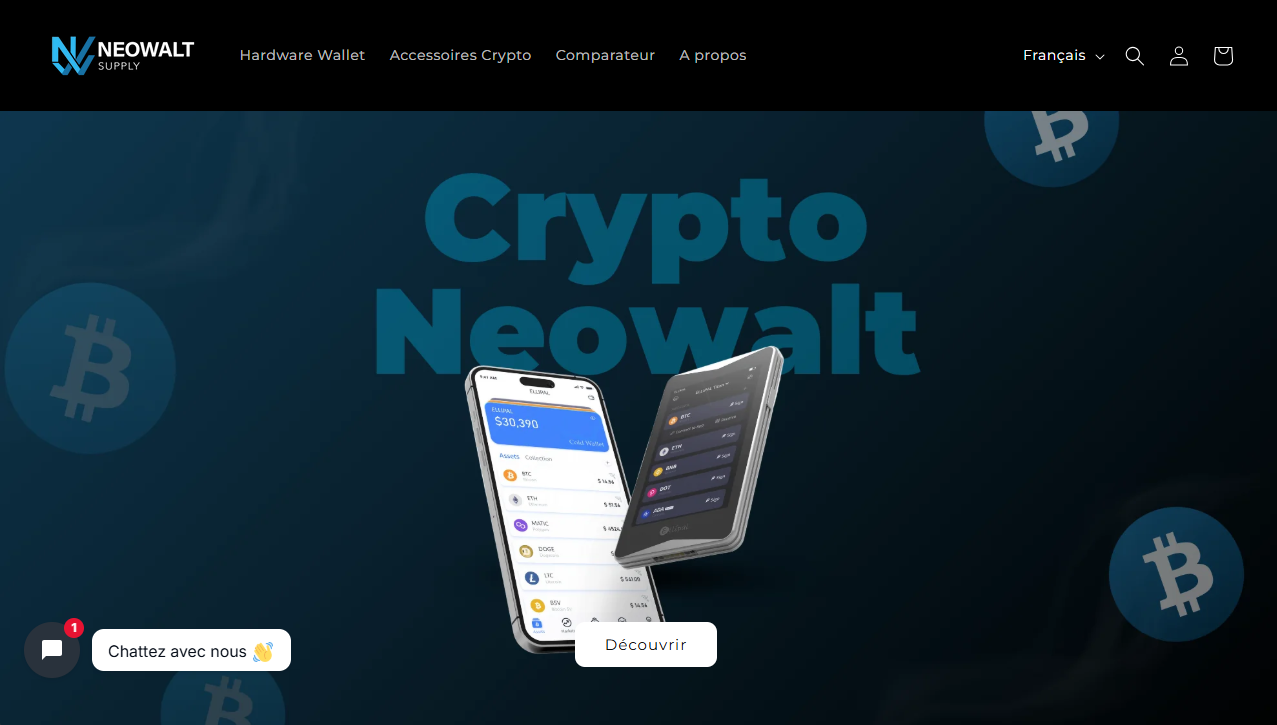 Neowalt — e-commerce crypto